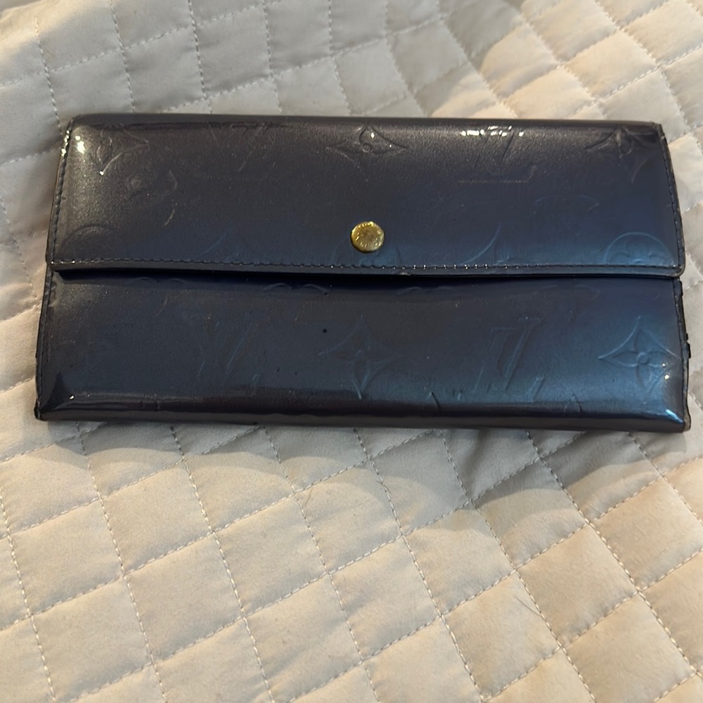 Louis Vuitton Vernis long wallet